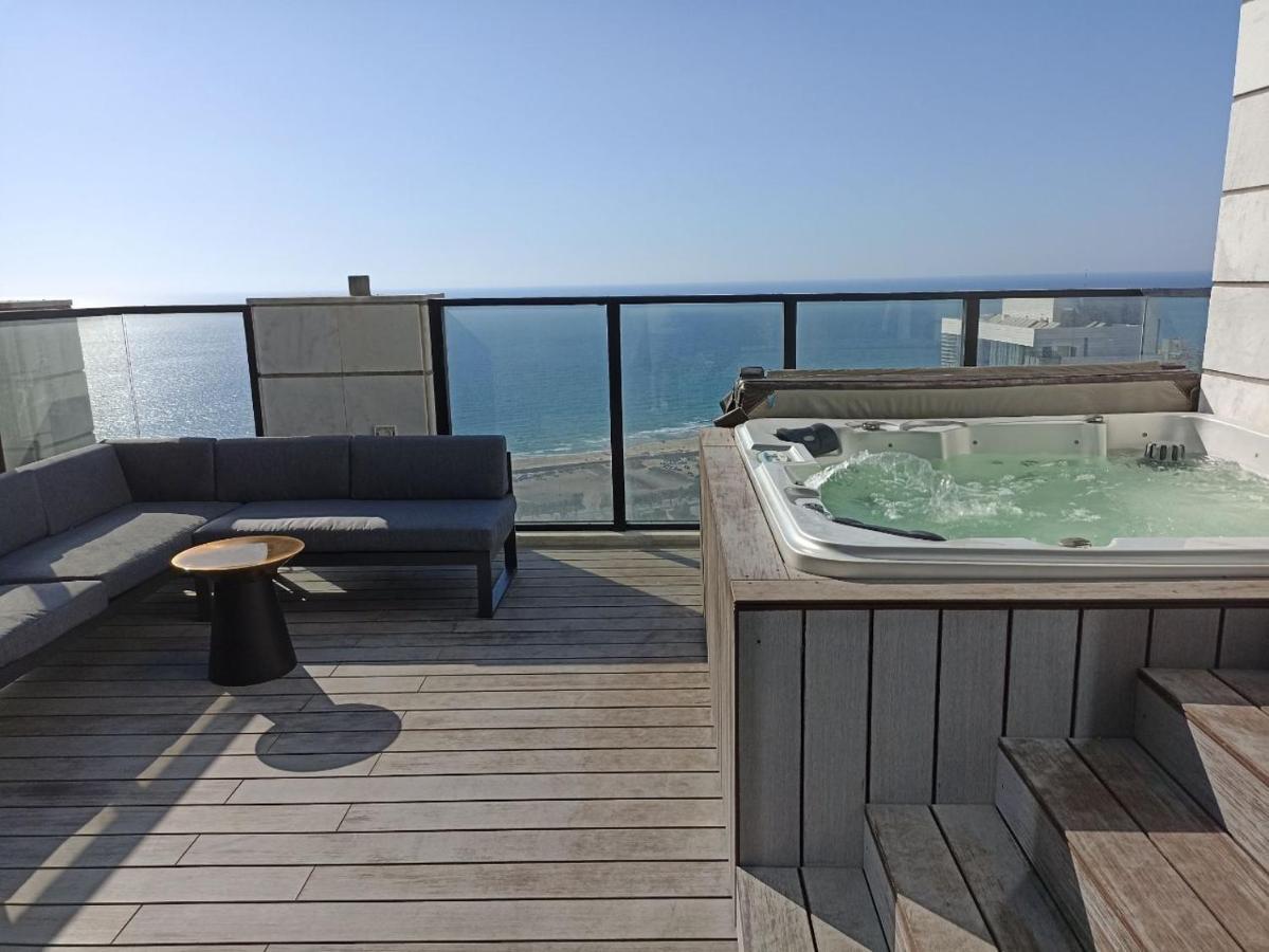 巴特亚姆Yalarent Sea-Breeze Penthouse With Jacuzzi公寓 外观 照片