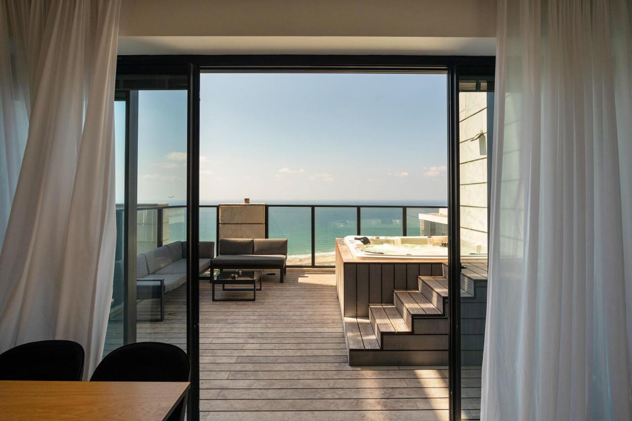巴特亚姆Yalarent Sea-Breeze Penthouse With Jacuzzi公寓 外观 照片
