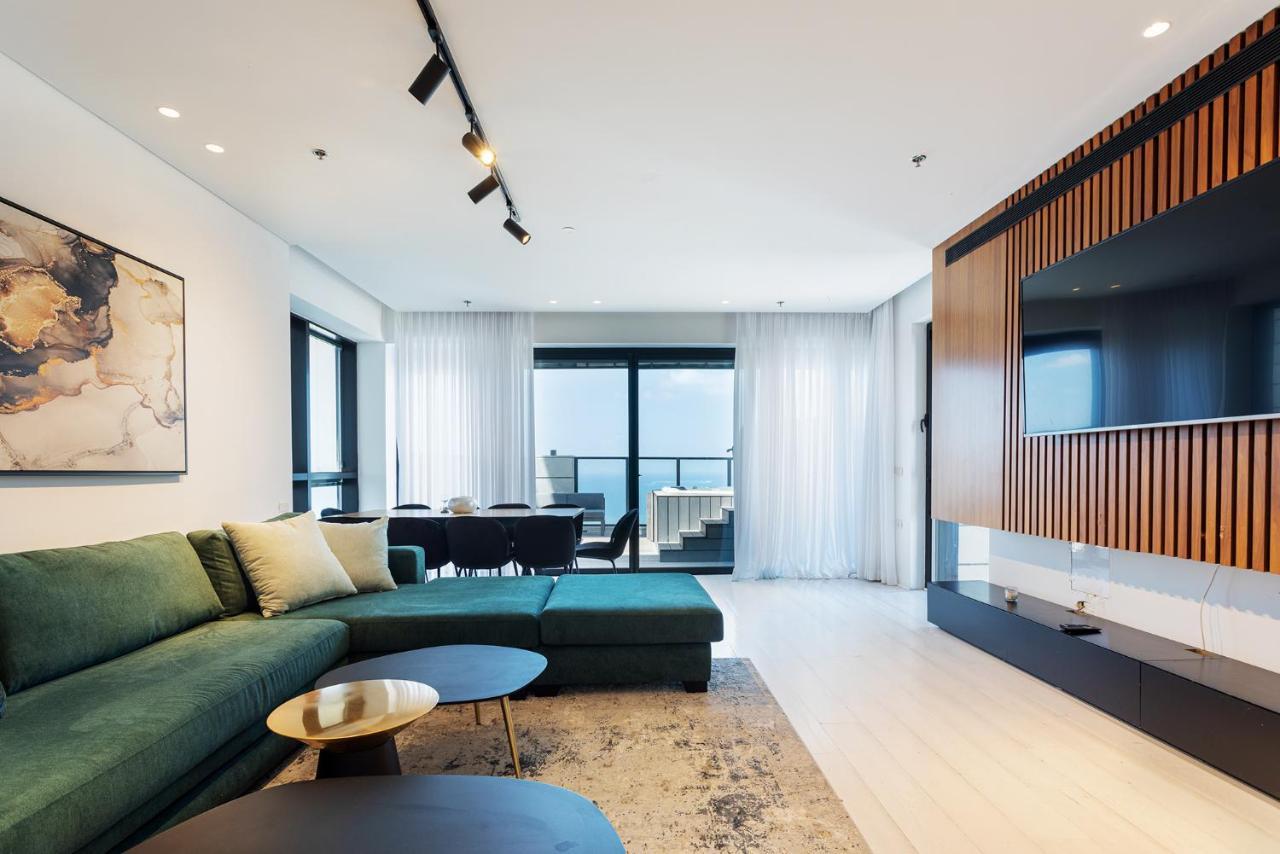 巴特亚姆Yalarent Sea-Breeze Penthouse With Jacuzzi公寓 外观 照片